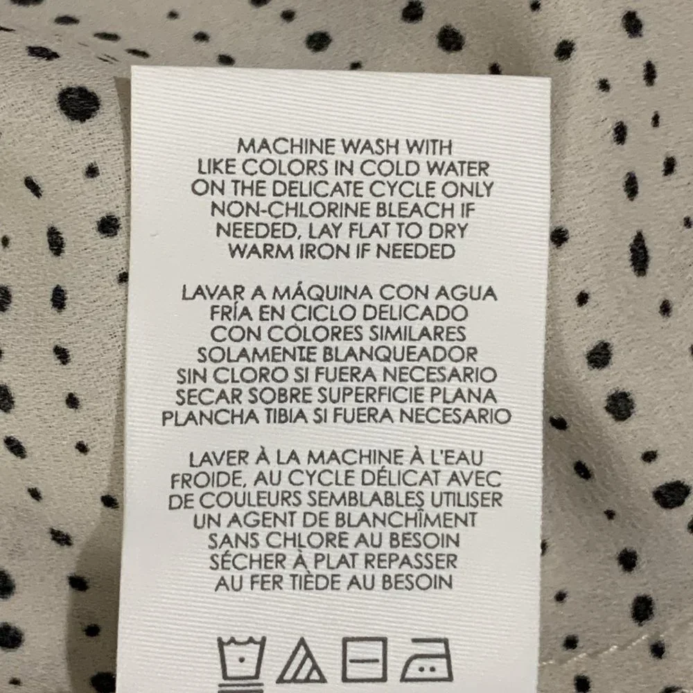 Cabi Morse Code Sleeveless Ruffle Neck - Picture 7 of 8